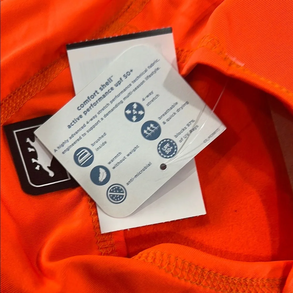 Bright Orange Face Mask